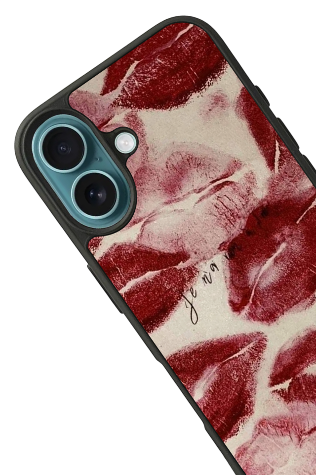 iPhone 16 Uyumlu Dudak Tasarımlı Glossy Premium Kılıf