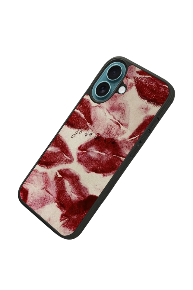 iPhone 16 Uyumlu Dudak Tasarımlı Glossy Premium Kılıf