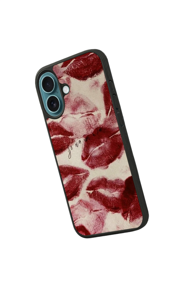 iPhone 16 Uyumlu Dudak Tasarımlı Glossy Premium Kılıf
