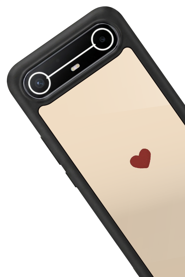 Tecno Spark Slim 5G Uyumlu Kalp Love Tasarımlı Glossy Premium Kılıf