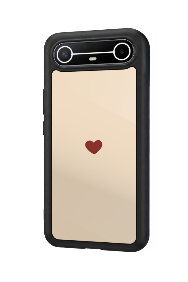 Tecno Spark Slim 5G Uyumlu Kalp Love Tasarımlı Glossy Premium Kılıf