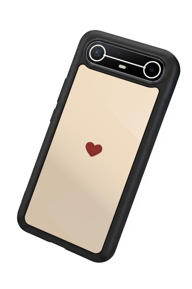 Tecno Spark Slim 5G Uyumlu Kalp Love Tasarımlı Glossy Premium Kılıf