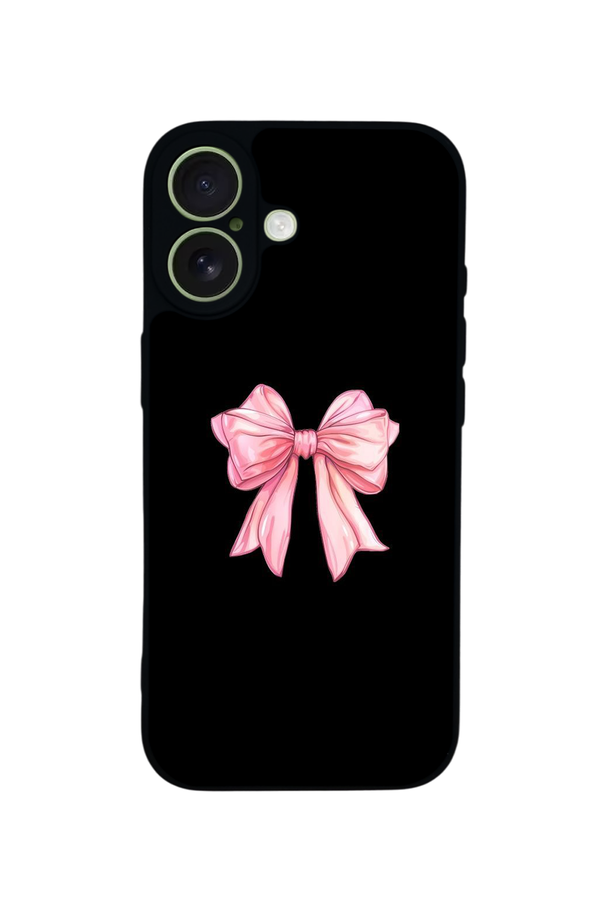 iPhone 17 Uyumlu Kurdele Tasarımlı Glossy Premium Kılıf