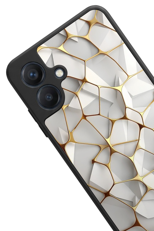 Samsung Galaxy A07 Uyumlu Mermer Marble Tasarımlı Glossy Premium Kılıf