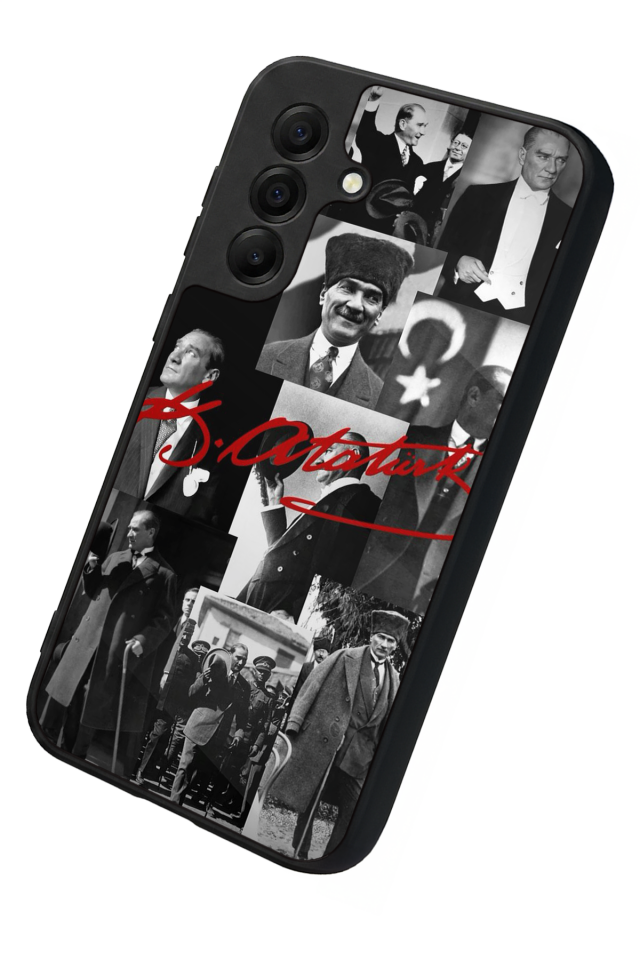 Samsung Galaxy A17 Uyumlu Mustafa Kemal Ataturk Tasarımlı Glossy Premium Kılıf