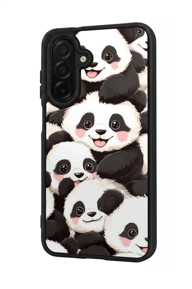 Samsung Galaxy A26 Uyumlu Panda Tasarımlı Glossy Premium Kılıf