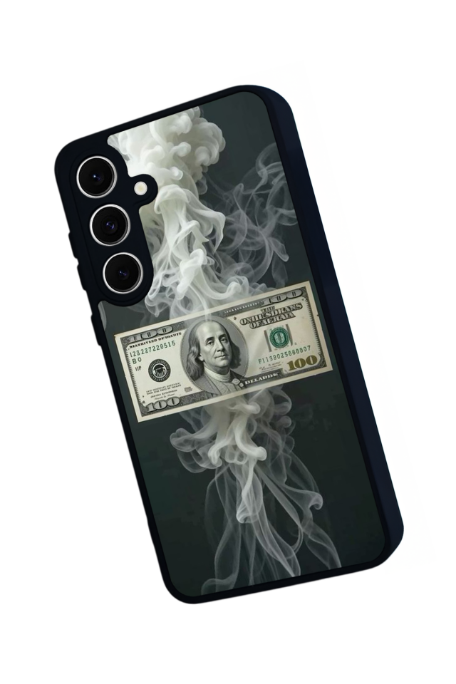 Samsung Galaxy S24 FE Uyumlu Para Tasarımlı Glossy Premium Kılıf