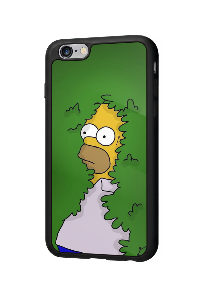 iPhone 6 Plus Uyumlu The Simpsons Tasarımlı Glossy Premium Kılıf