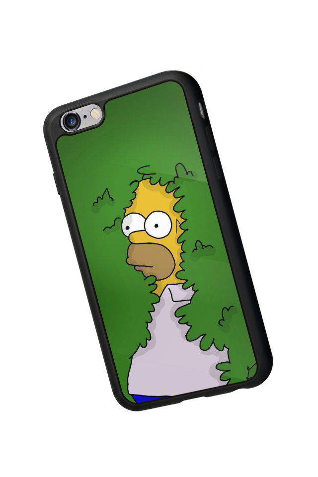 iPhone 6 Plus Uyumlu The Simpsons Tasarımlı Glossy Premium Kılıf