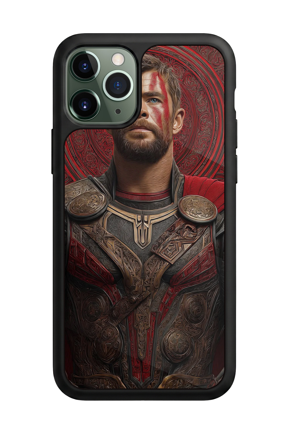 iPhone 11 Pro Max Uyumlu Thor Tasarımlı Glossy Premium Kılıf
