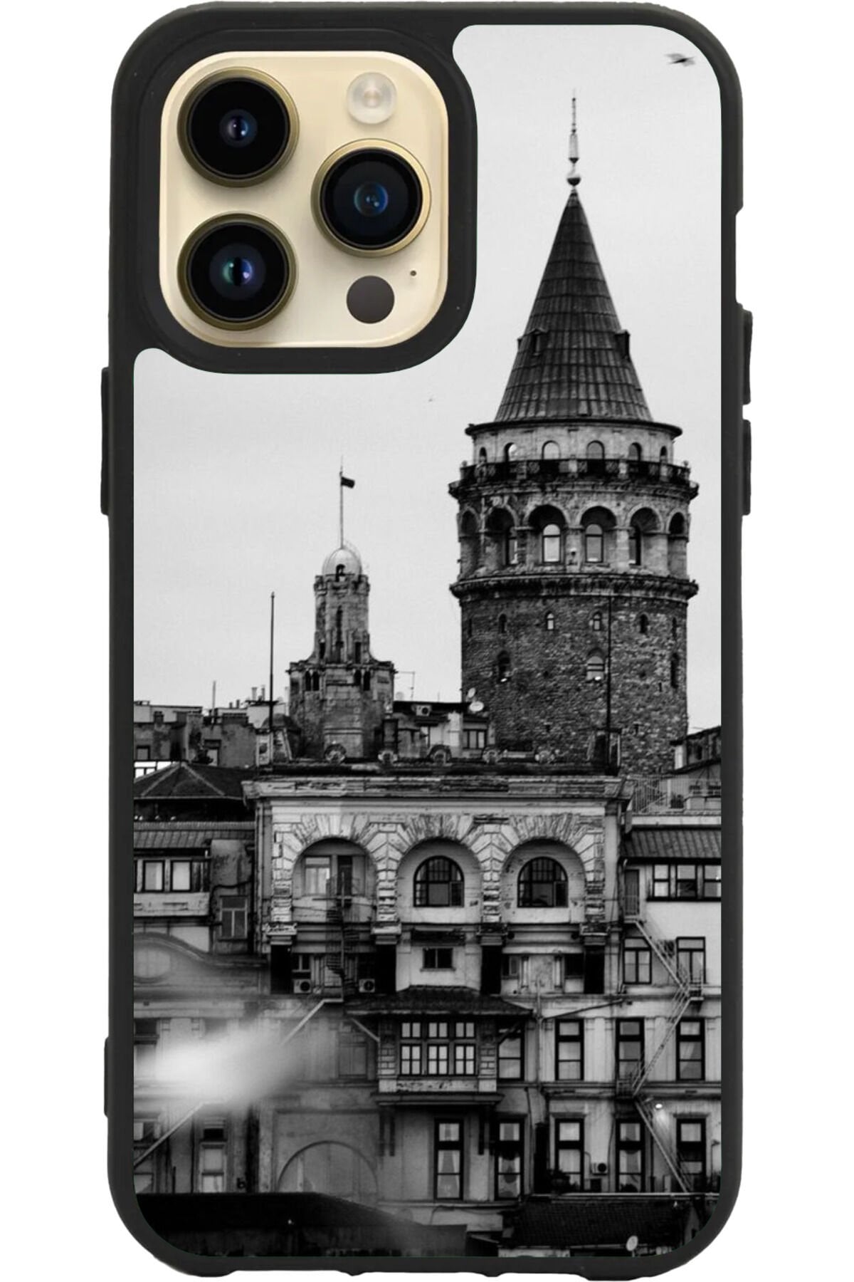 Apple iPhone 16 Pro Siyah Silikon Kılıf Çiziklere ve Darbelere Karşı Koruma