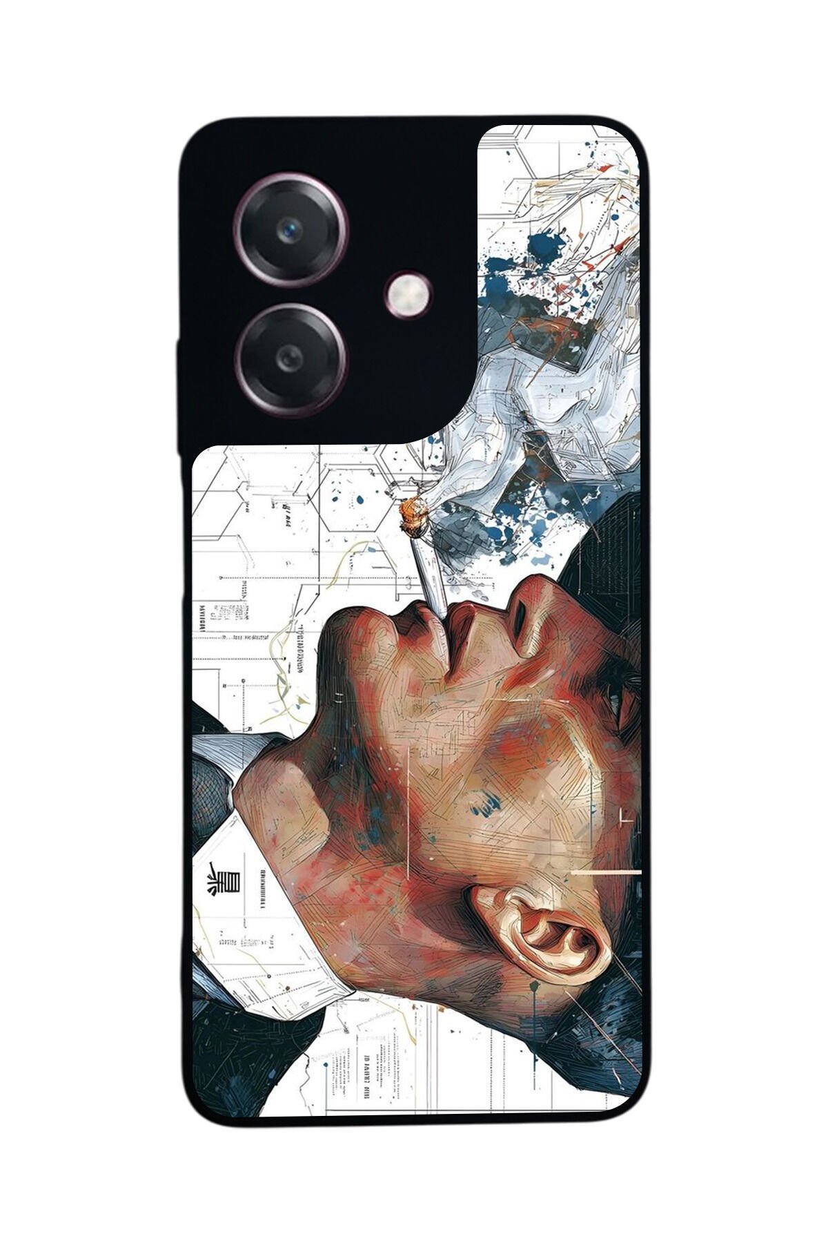 Oppo A3 5G Uyumlu Peaky Blinders Tasarımlı Glossy Premium Kılıf