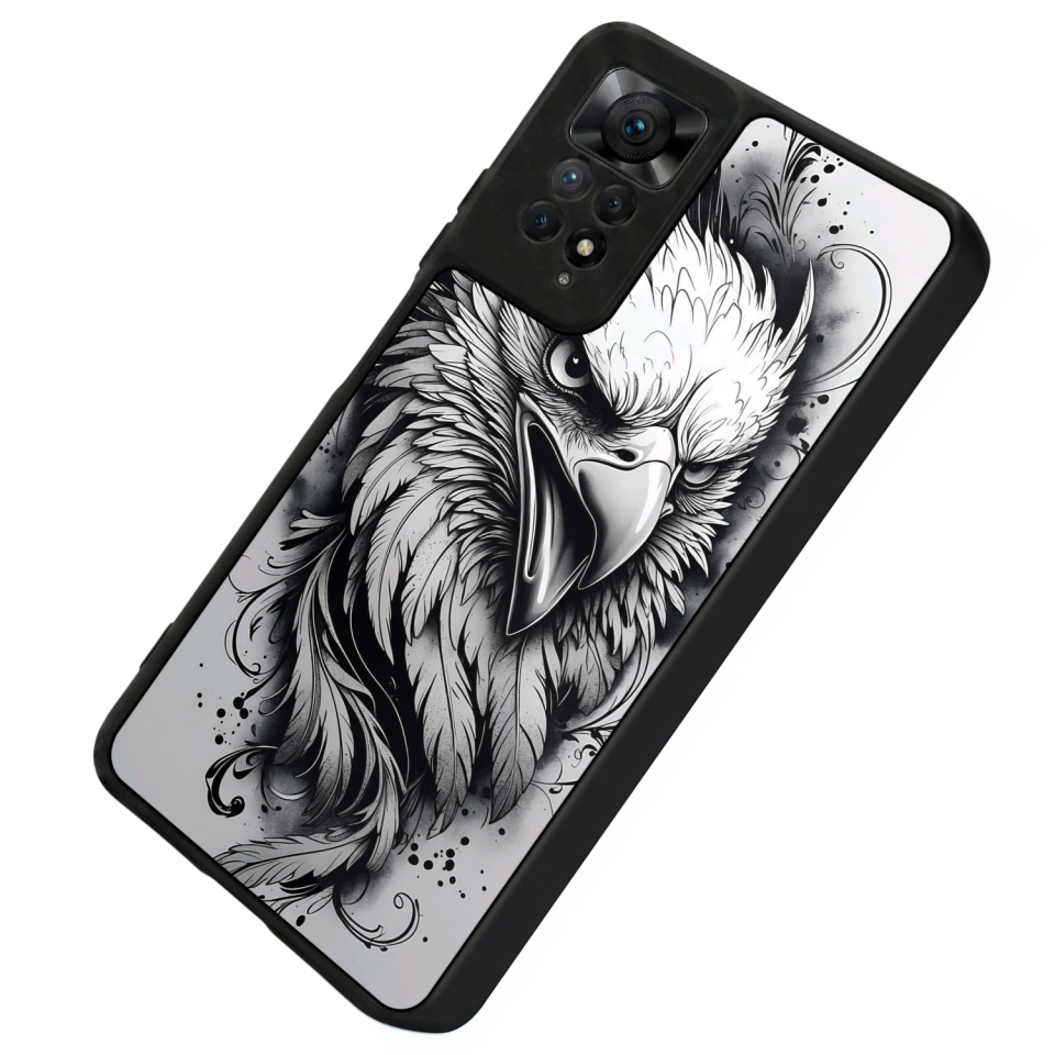 Xiaomi Redmi Note 12 Pro Uyumlu Besiktas Tasarımlı Glossy Premium Kılıf