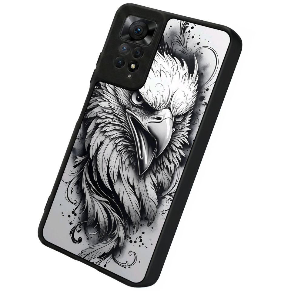 Xiaomi Redmi Note 12 Pro Uyumlu Besiktas Tasarımlı Glossy Premium Kılıf