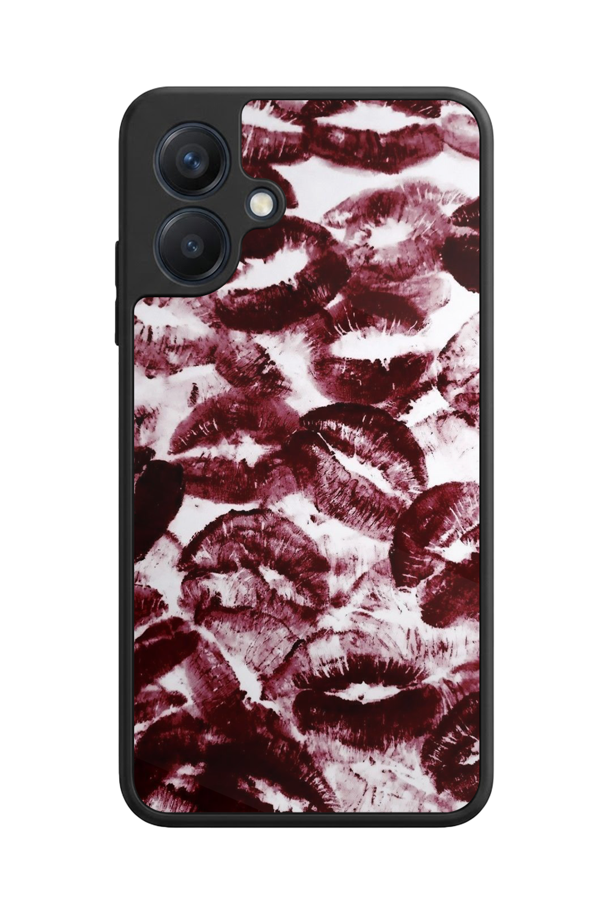 Samsung Galaxy A07 Uyumlu Dudak Tasarımlı Glossy Premium Kılıf