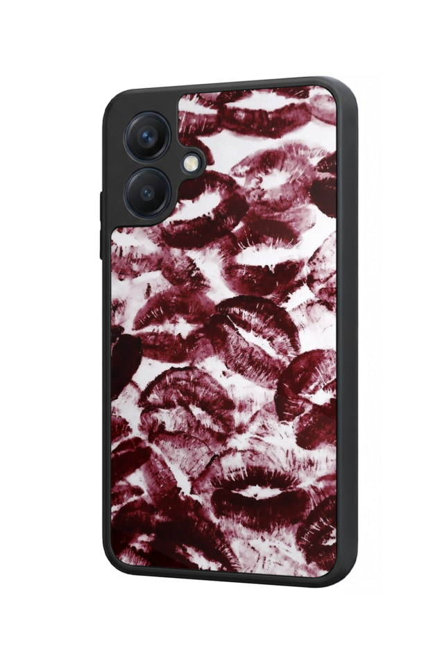 Samsung Galaxy A07 Uyumlu Dudak Tasarımlı Glossy Premium Kılıf