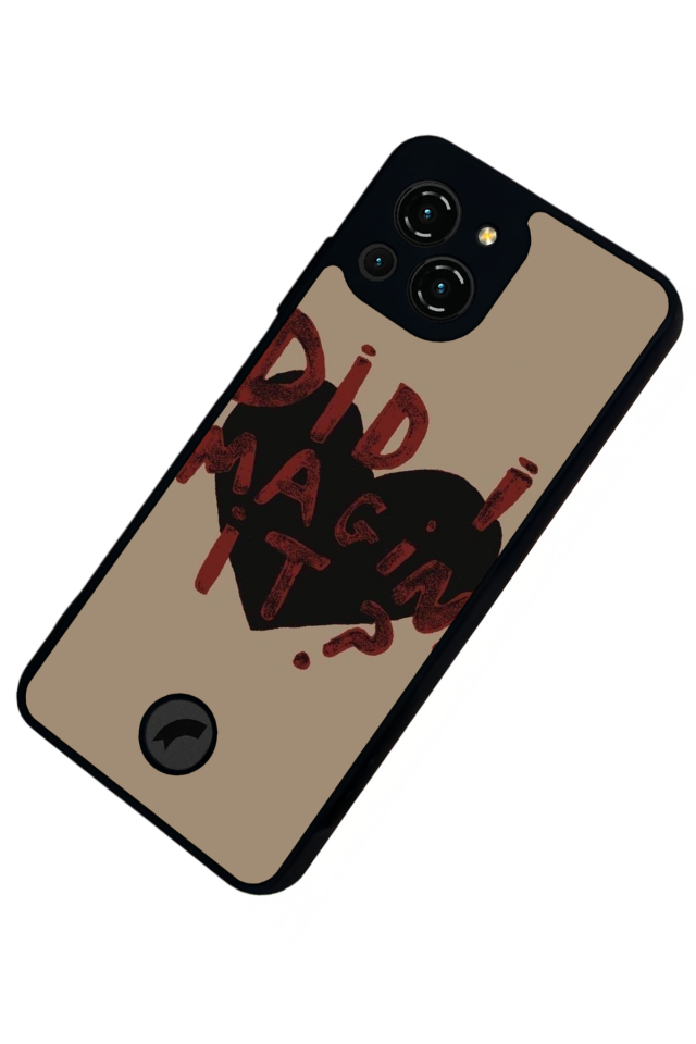 Reeder S23 Pro Max Uyumlu Kalp Love Tasarımlı Glossy Premium Kılıf