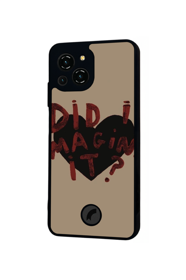 Reeder S23 Pro Max Uyumlu Kalp Love Tasarımlı Glossy Premium Kılıf