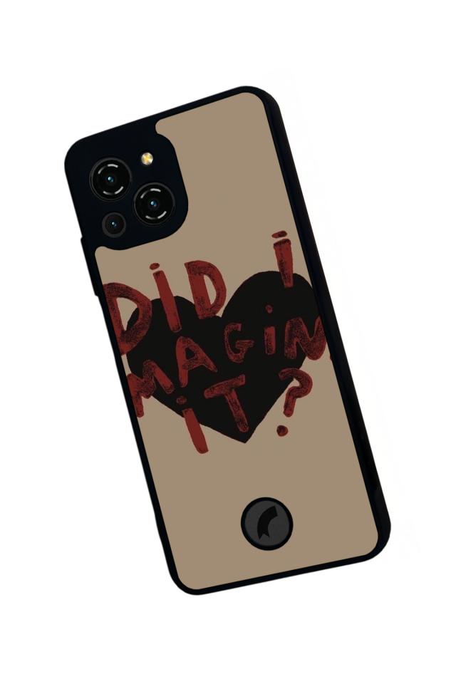 Reeder S23 Pro Max Uyumlu Kalp Love Tasarımlı Glossy Premium Kılıf