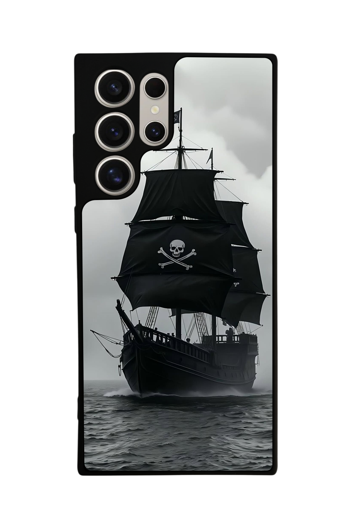 Samsung Galaxy S24 Ultra Uyumlu Korsan Tasarımlı Glossy Premium Kılıf