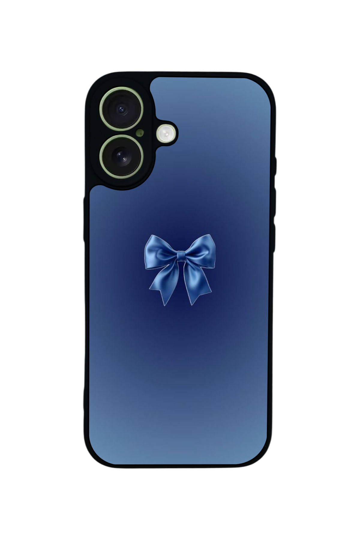 iPhone 17 Uyumlu Kurdele Tasarımlı Glossy Premium Kılıf