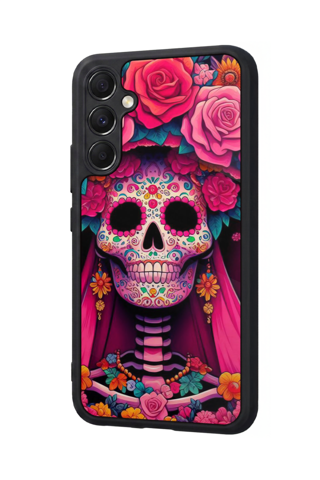 Samsung Galaxy M34 Uyumlu KuruKafa Tasarımlı Glossy Premium Kılıf
