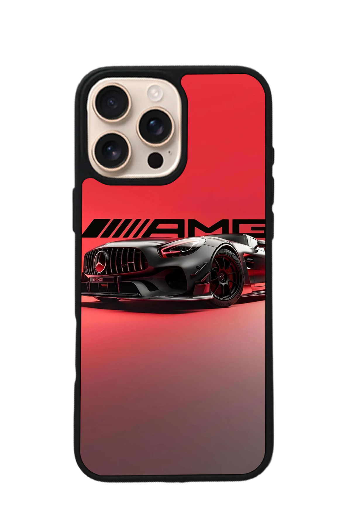 iPhone 16 Pro Max Uyumlu Mercedes Tasarımlı Glossy Premium Kılıf