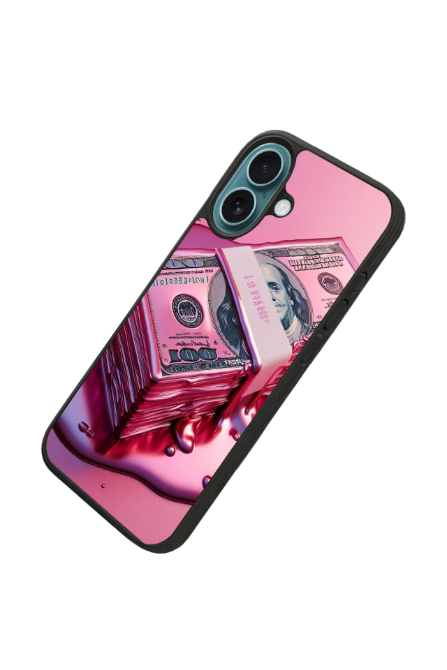 iPhone 16 Plus Uyumlu Money Para Tasarımlı Glossy Premium Kılıf