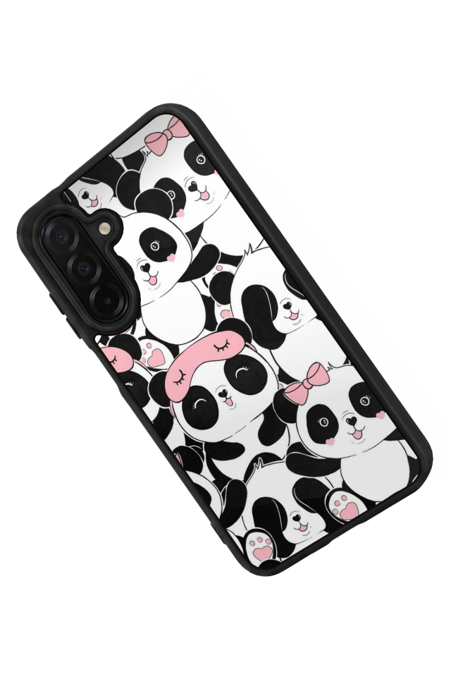 Samsung Galaxy A26 Uyumlu Panda Tasarımlı Glossy Premium Kılıf