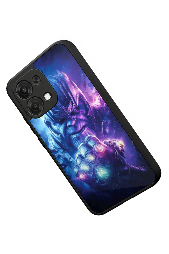 Oppo A6 Pro Uyumlu Thanos Tasarımlı Glossy Premium Kılıf