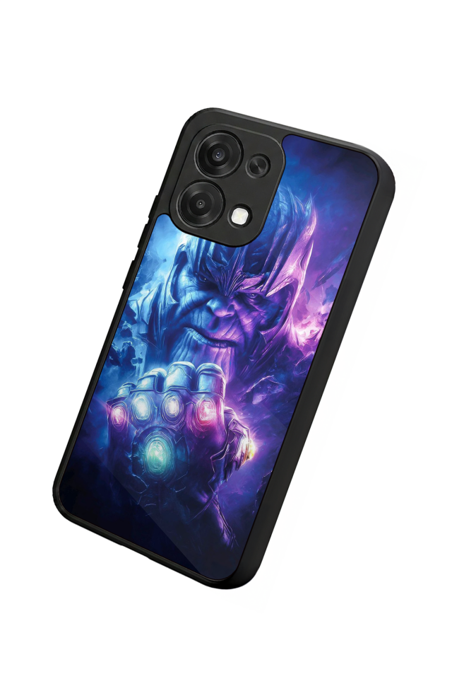 Oppo A6 Pro Uyumlu Thanos Tasarımlı Glossy Premium Kılıf