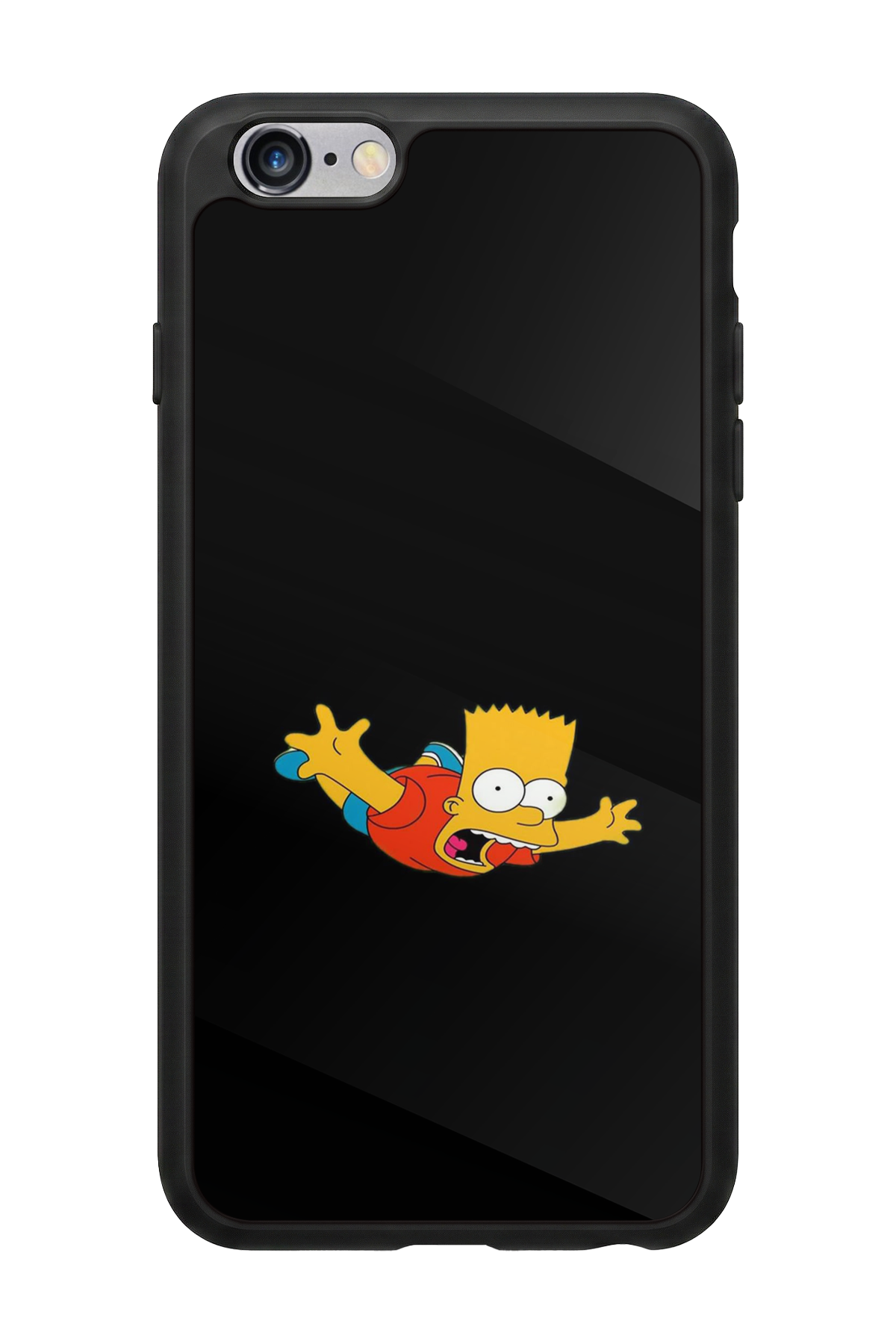 iPhone 6 Plus Uyumlu The Simpsons Tasarımlı Glossy Premium Kılıf