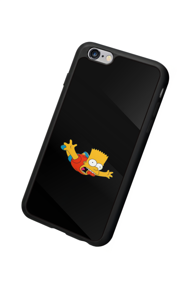 iPhone 6 Plus Uyumlu The Simpsons Tasarımlı Glossy Premium Kılıf