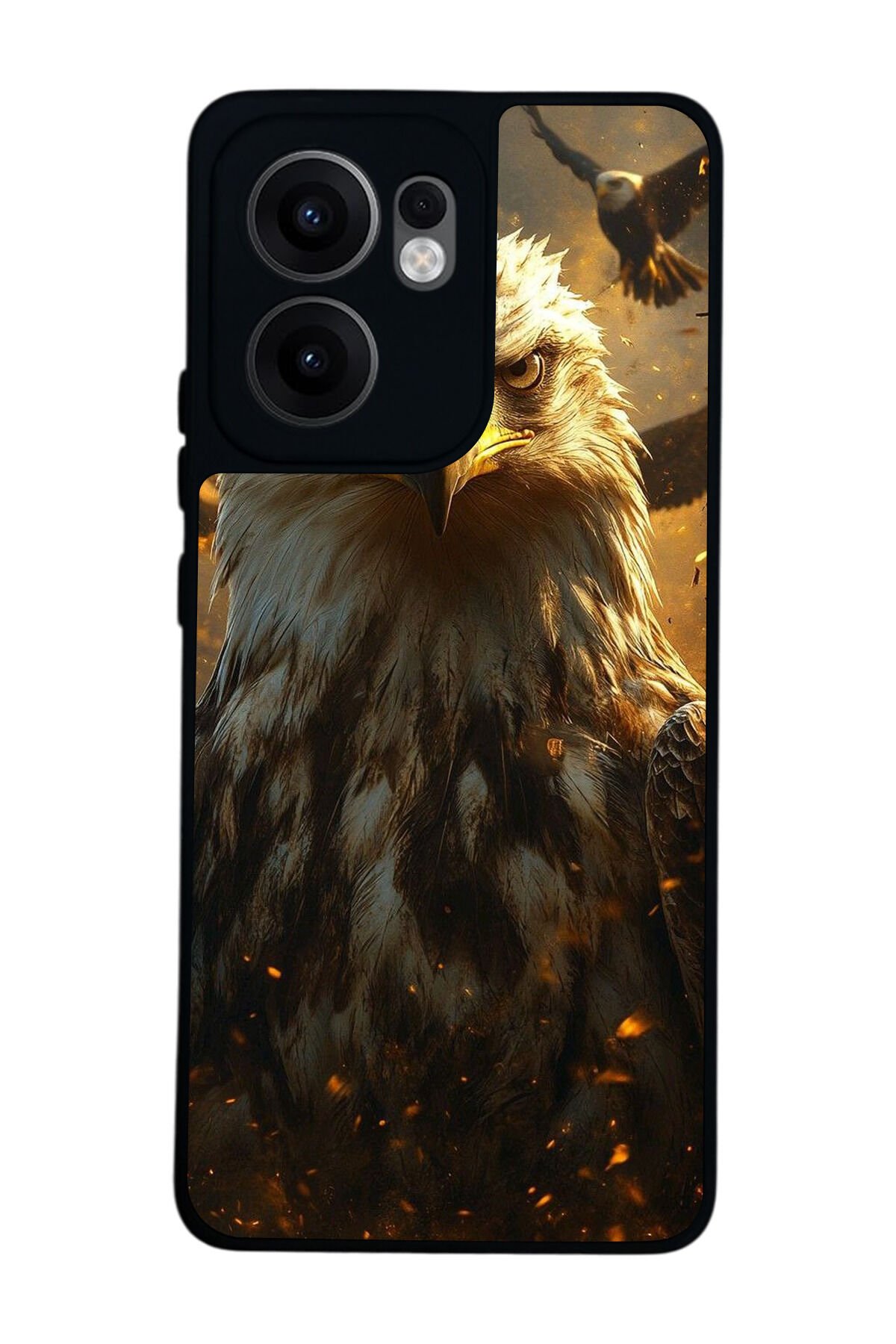 Oppo Reno 13F Uyumlu Besiktas Tasarımlı Glossy Premium Kılıf