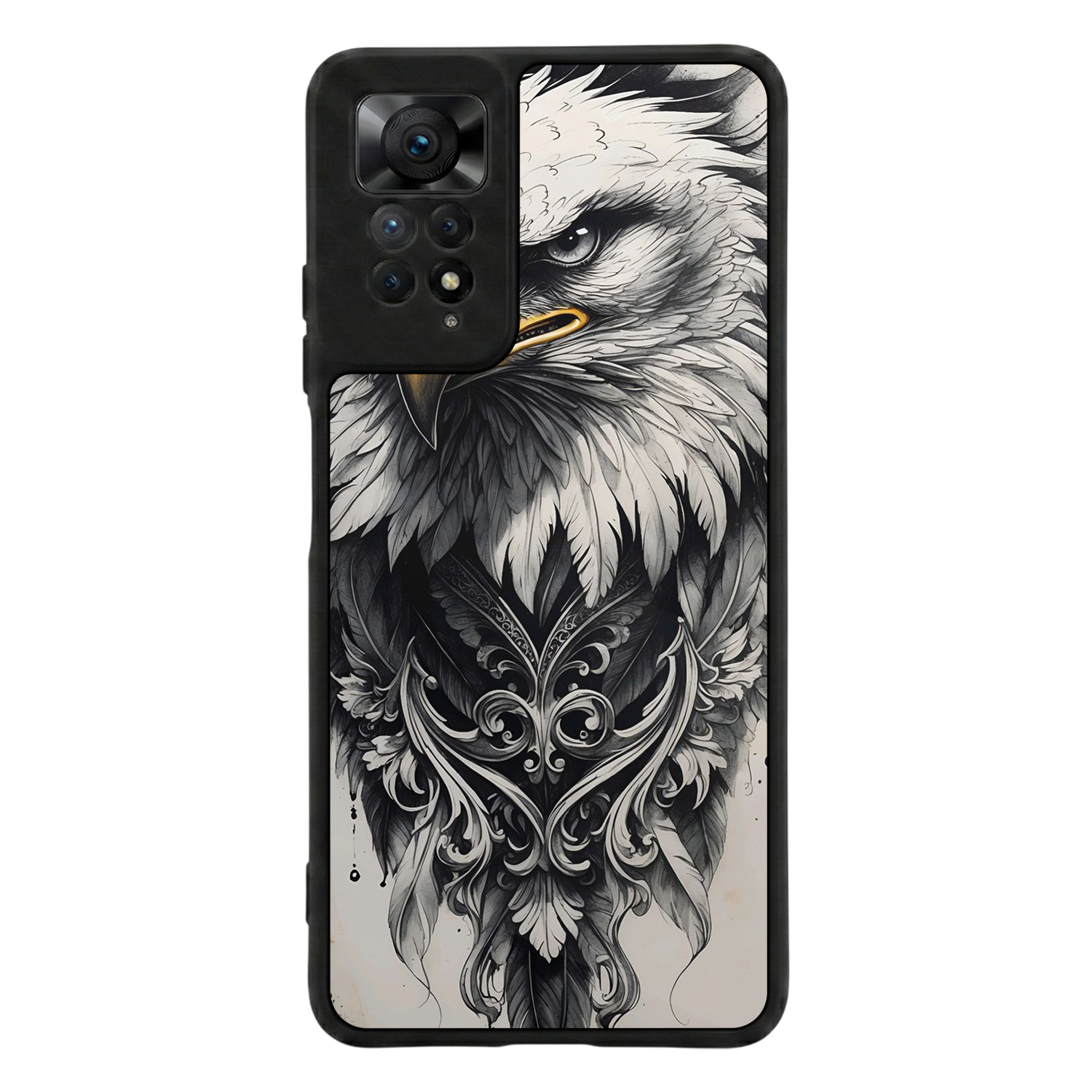 Xiaomi Redmi Note 12 Pro Uyumlu Besiktas Tasarımlı Glossy Premium Kılıf