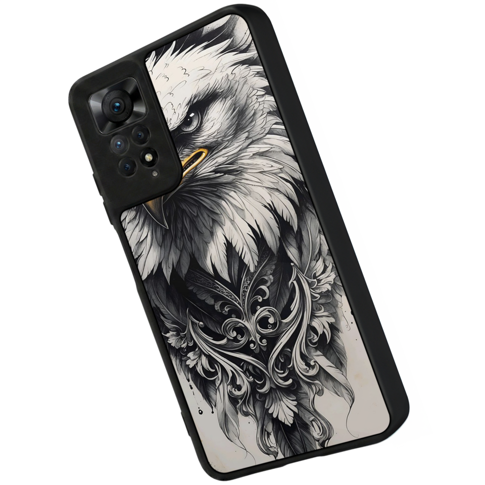 Xiaomi Redmi Note 12 Pro Uyumlu Besiktas Tasarımlı Glossy Premium Kılıf