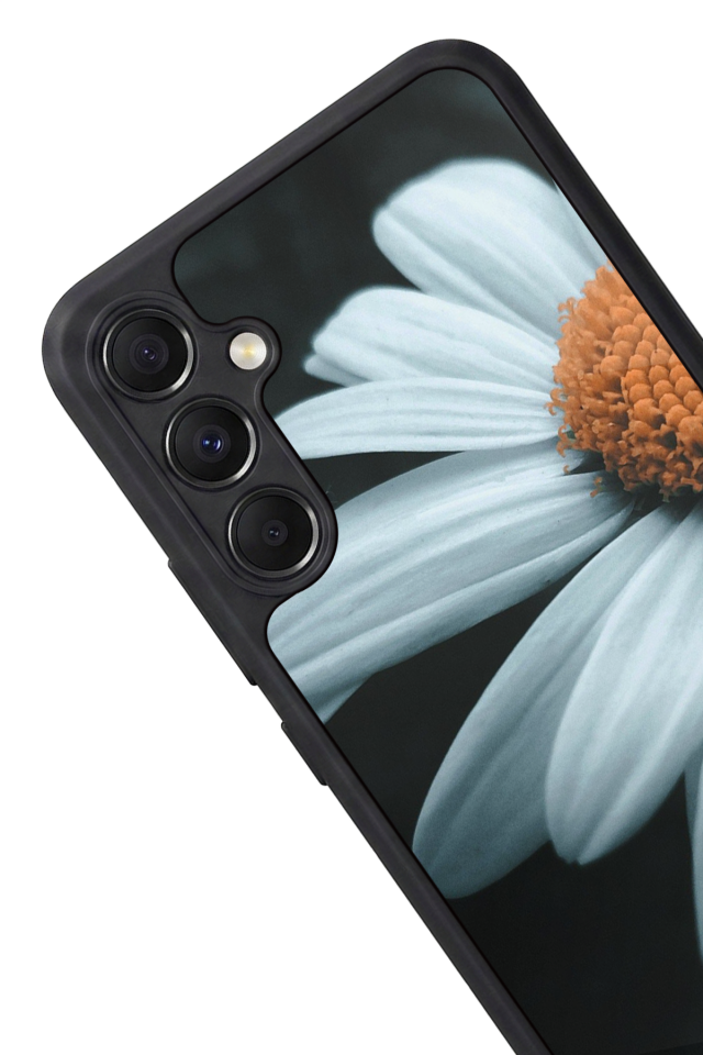 Samsung Galaxy A34 Uyumlu Cicek Tasarımlı Glossy Premium Kılıf