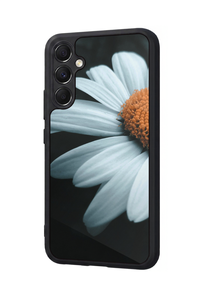 Samsung Galaxy A34 Uyumlu Cicek Tasarımlı Glossy Premium Kılıf
