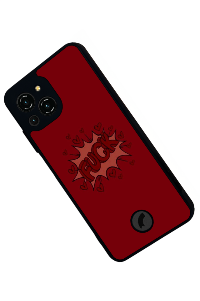 Reeder S23 Pro Max Uyumlu Kalp Love Tasarımlı Glossy Premium Kılıf