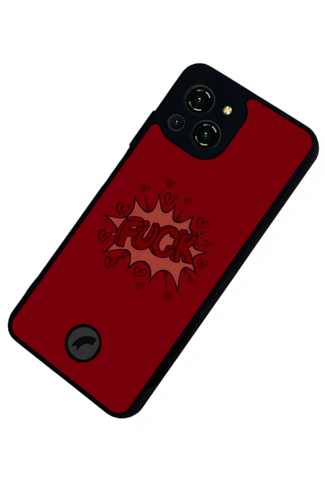 Reeder S23 Pro Max Uyumlu Kalp Love Tasarımlı Glossy Premium Kılıf