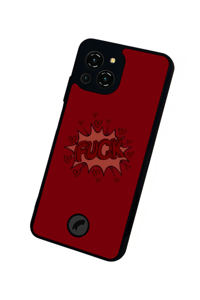 Reeder S23 Pro Max Uyumlu Kalp Love Tasarımlı Glossy Premium Kılıf