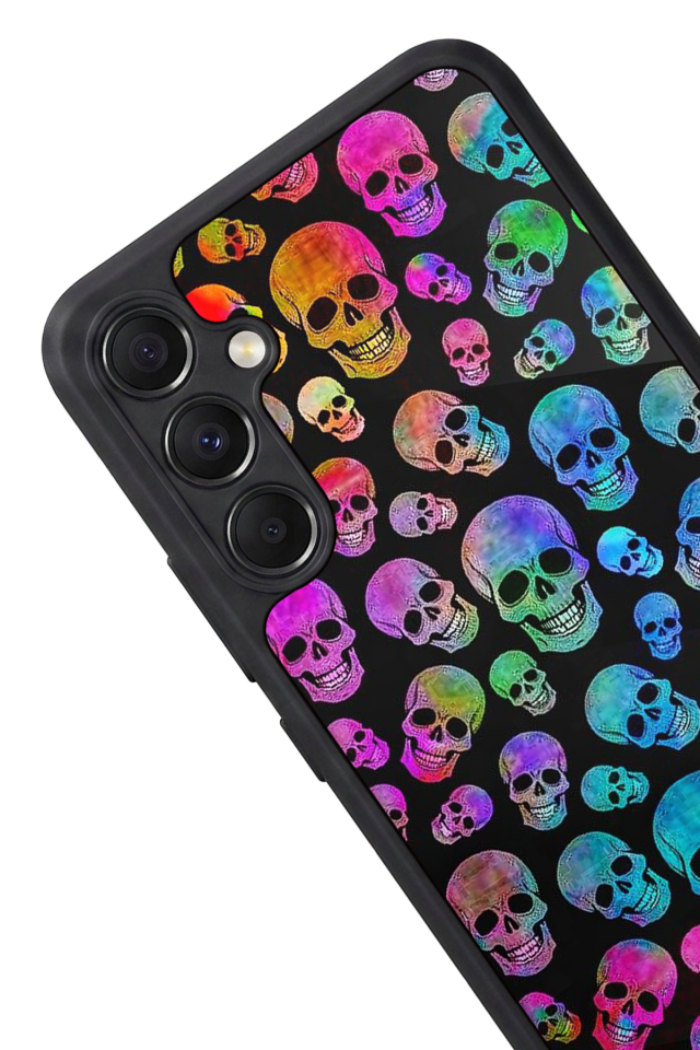 Samsung Galaxy M34 Uyumlu KuruKafa Tasarımlı Glossy Premium Kılıf