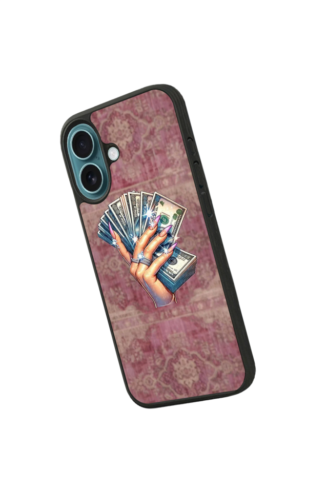 iPhone 16 Plus Uyumlu Money Para Tasarımlı Glossy Premium Kılıf