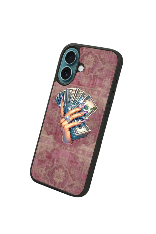 iPhone 16 Plus Uyumlu Money Para Tasarımlı Glossy Premium Kılıf