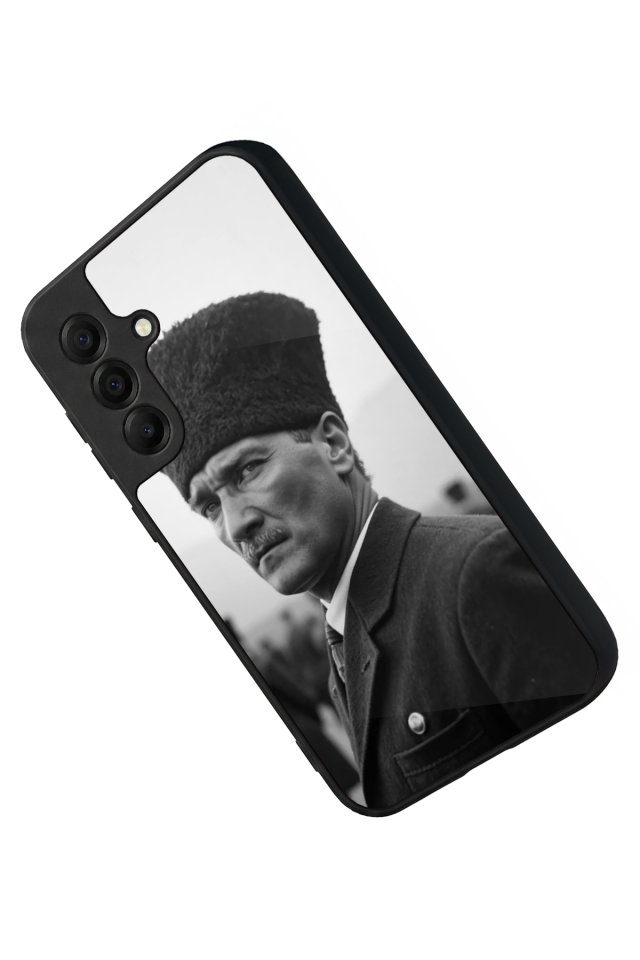 Samsung Galaxy A17 Uyumlu Mustafa Kemal Ataturk Tasarımlı Glossy Premium Kılıf