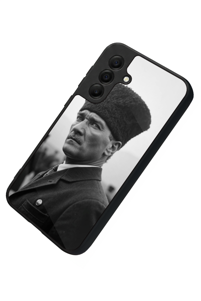 Samsung Galaxy A17 Uyumlu Mustafa Kemal Ataturk Tasarımlı Glossy Premium Kılıf