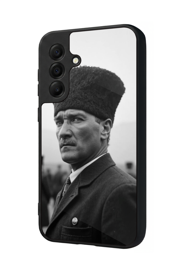 Samsung Galaxy A17 Uyumlu Mustafa Kemal Ataturk Tasarımlı Glossy Premium Kılıf