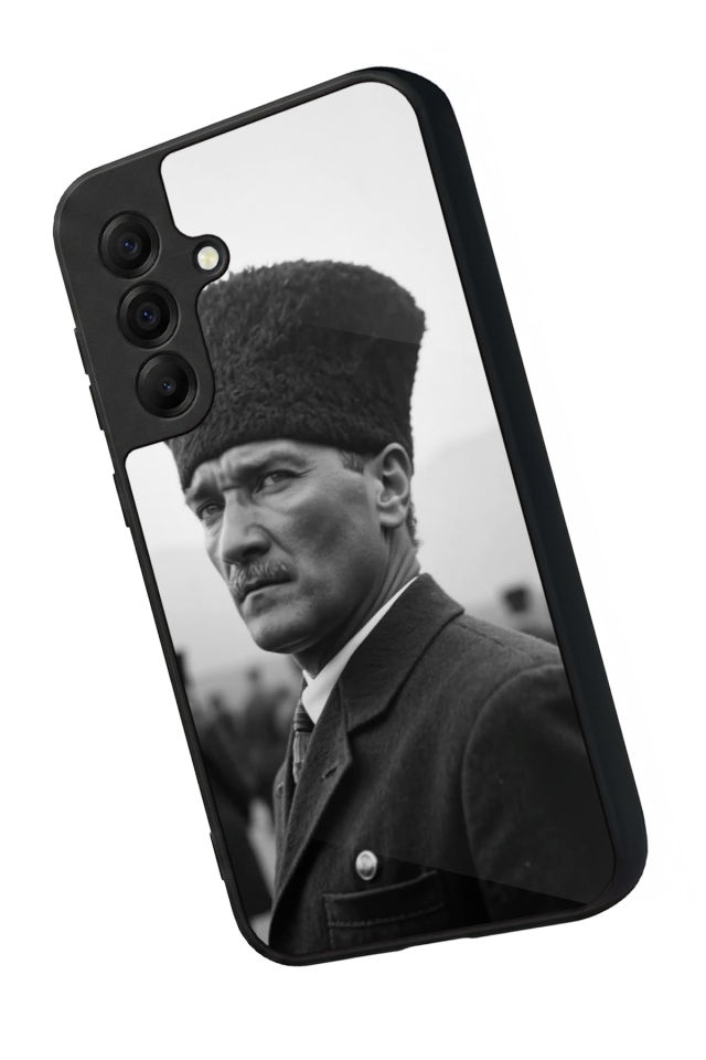 Samsung Galaxy A17 Uyumlu Mustafa Kemal Ataturk Tasarımlı Glossy Premium Kılıf