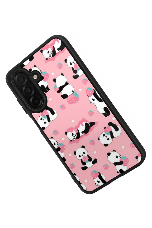 Samsung Galaxy A26 Uyumlu Panda Tasarımlı Glossy Premium Kılıf