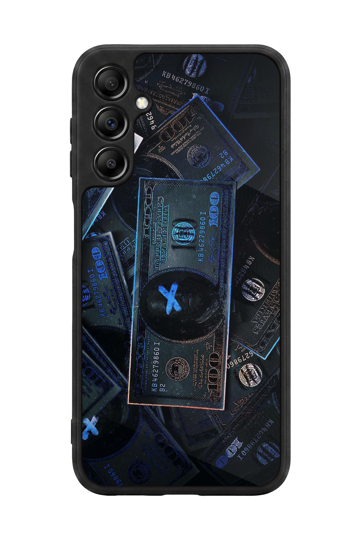 Samsung Galaxy A14 Uyumlu Para Tasarımlı Glossy Premium Kılıf